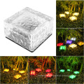 Solar Powered Courtyard Ice Brick Lamp